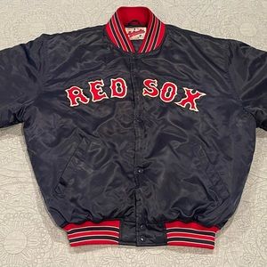 Vintage 90’s Boston Red Sox Starter bomber jacket. Men’s XL